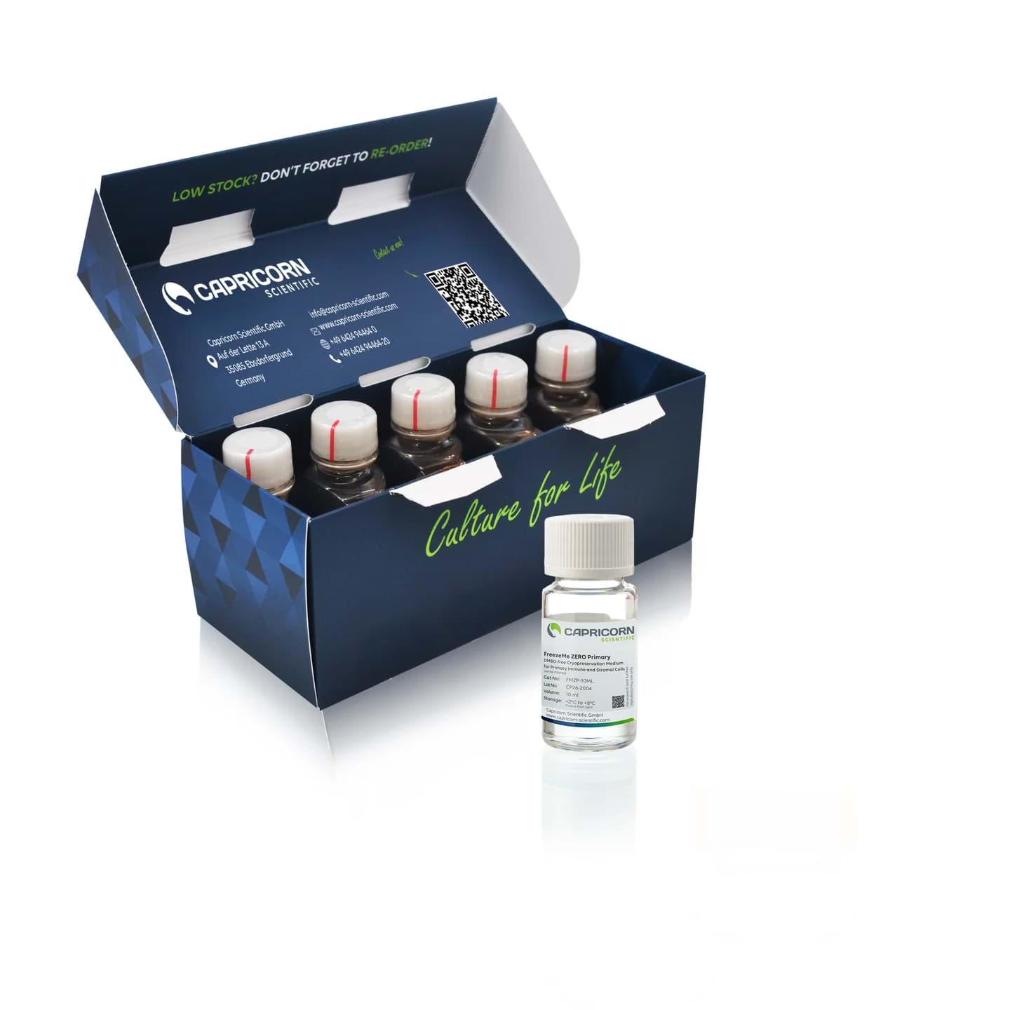 Picture of FreezeMe ZERO Primary, DMSO-free Cryopreservation Medium for Primary Immune and Stromal Cells  - 5x10 ml